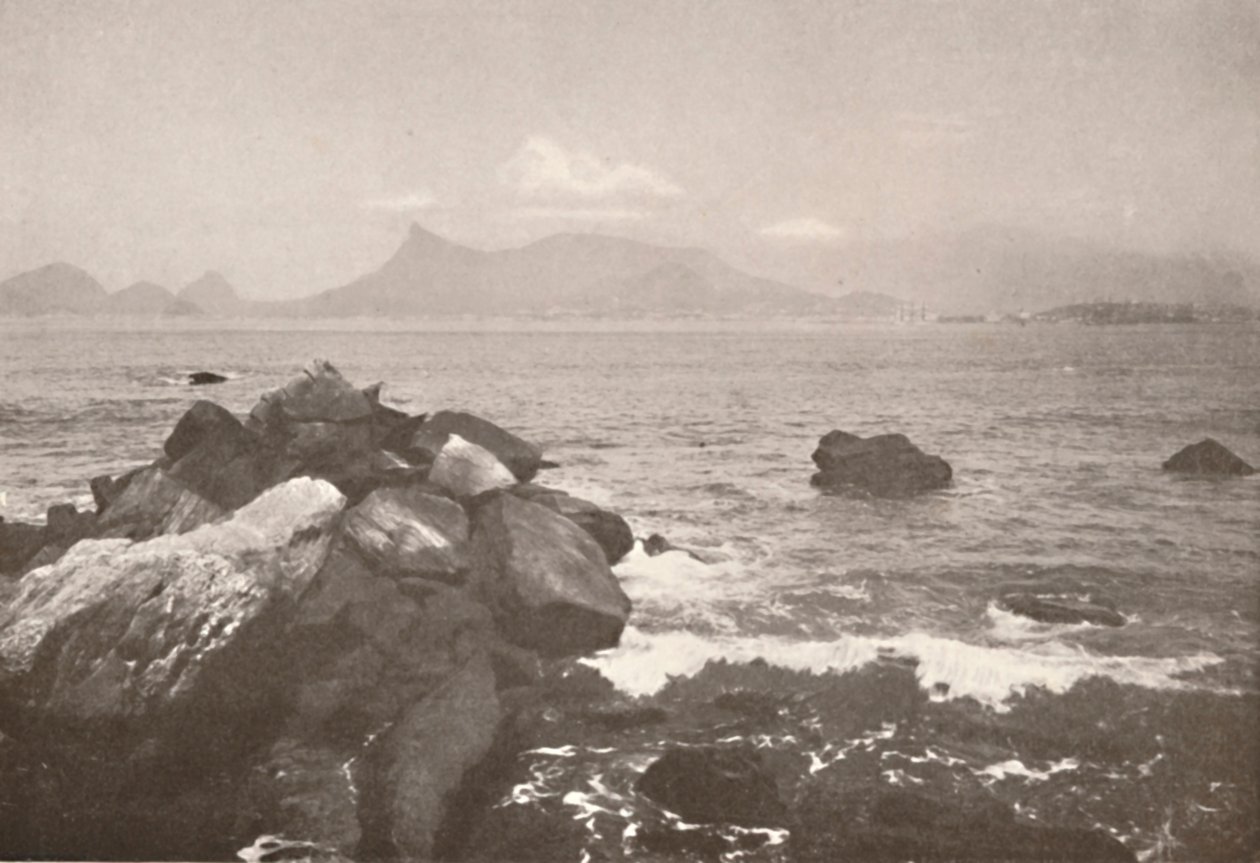De rustige baai van Rio, 1914 door Unbekannt