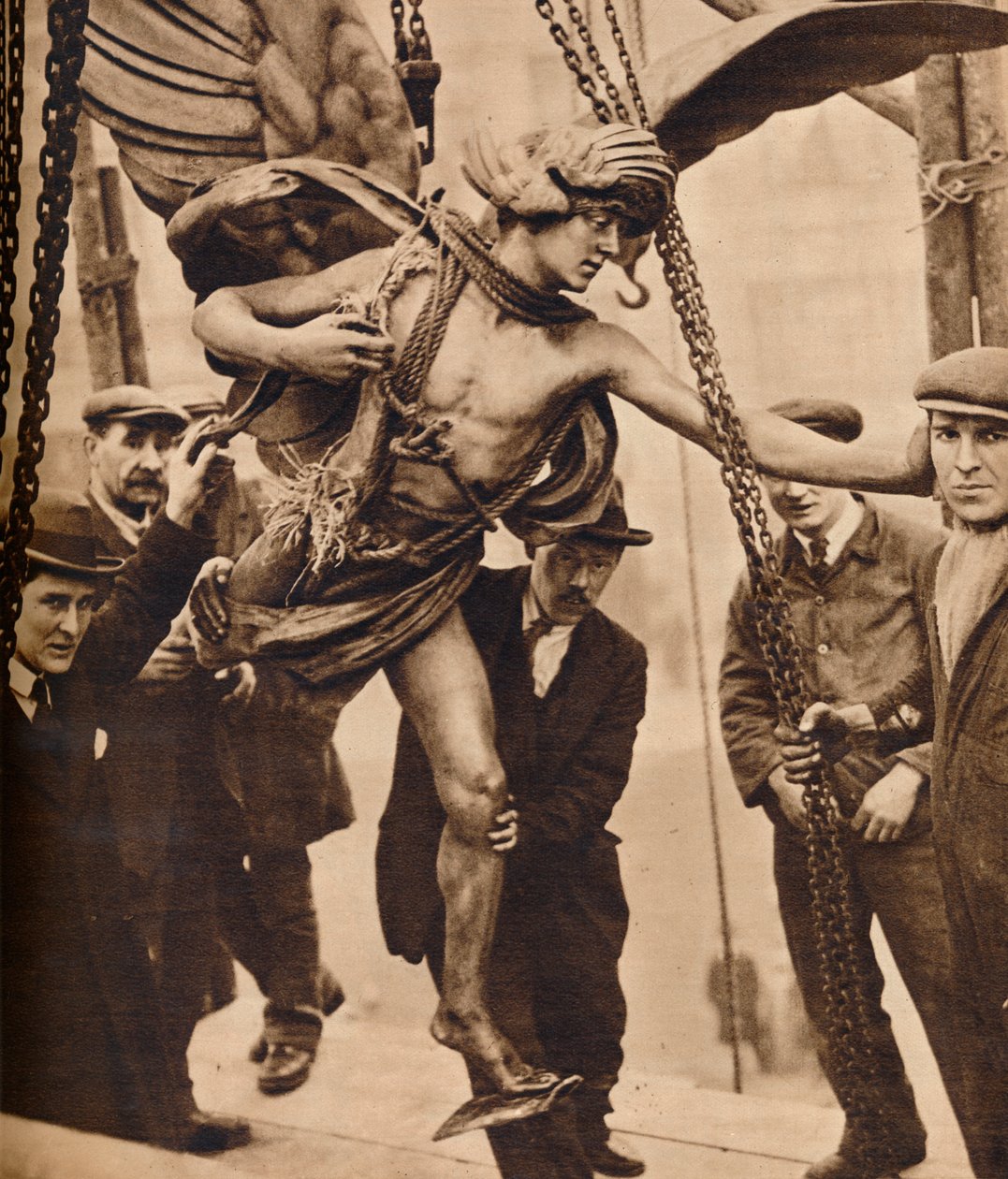 De verwijdering van Eros, 1925, 1938 door Unbekannt