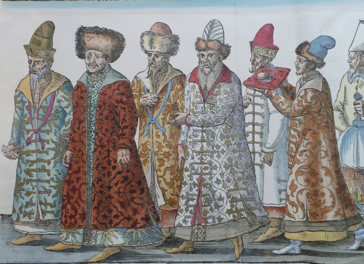 De heersers van Moskou. Groothertog Ivan III, Vasili III Ivanovich, Ivan IV de Verschrikkelijke en hun Amba door Unbekannt