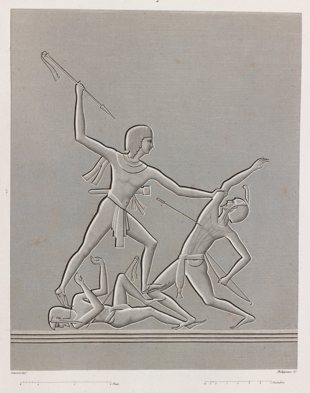 Thebe: Karnak, close-up door Unbekannt