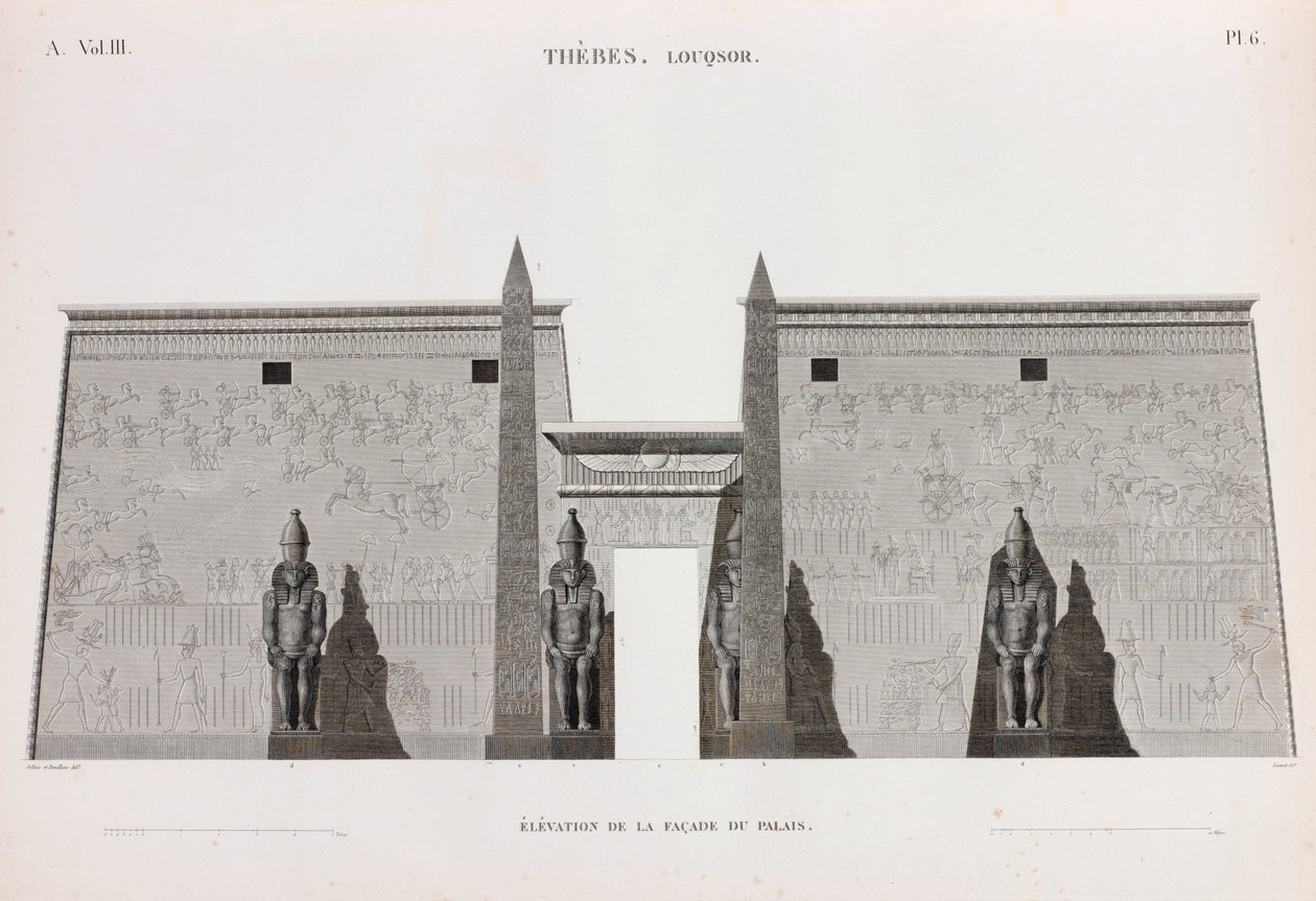 Thebe, Luxor door Unbekannt