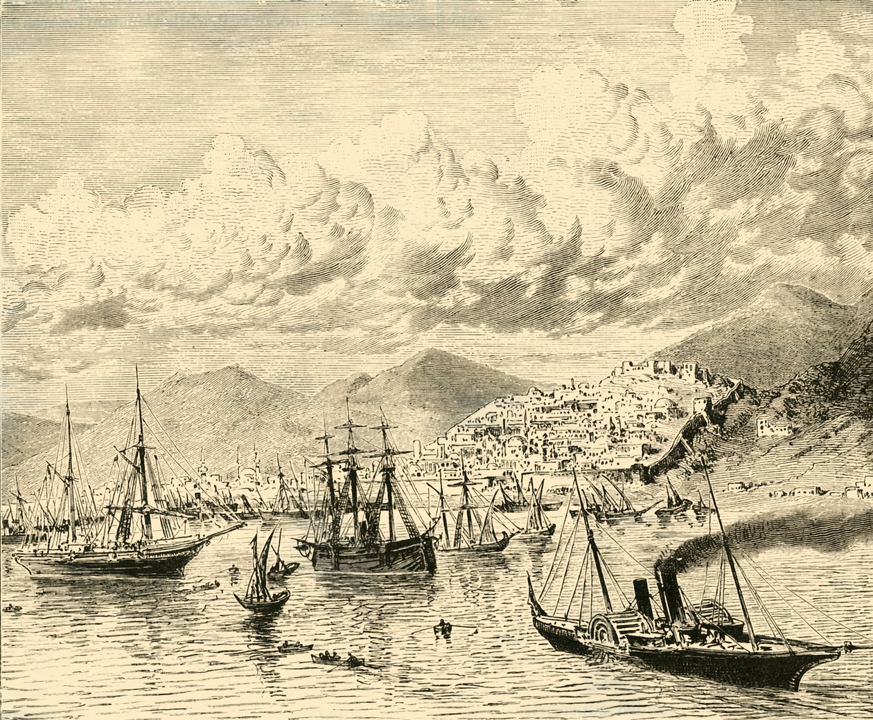 Thessaloniki, 1890 door Unbekannt