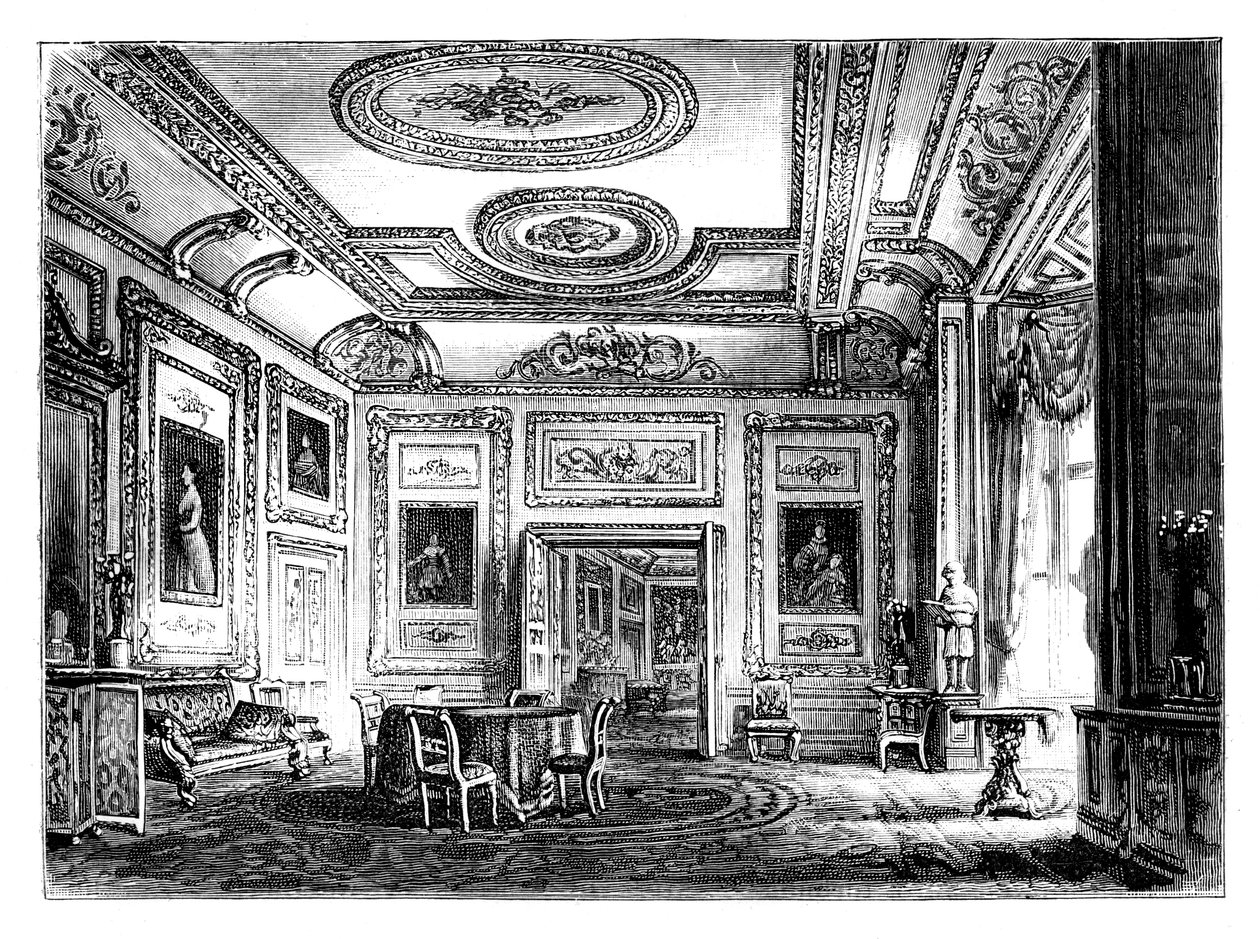 De Witte Tekenzaal, Windsor Castle, c1888 door Unbekannt