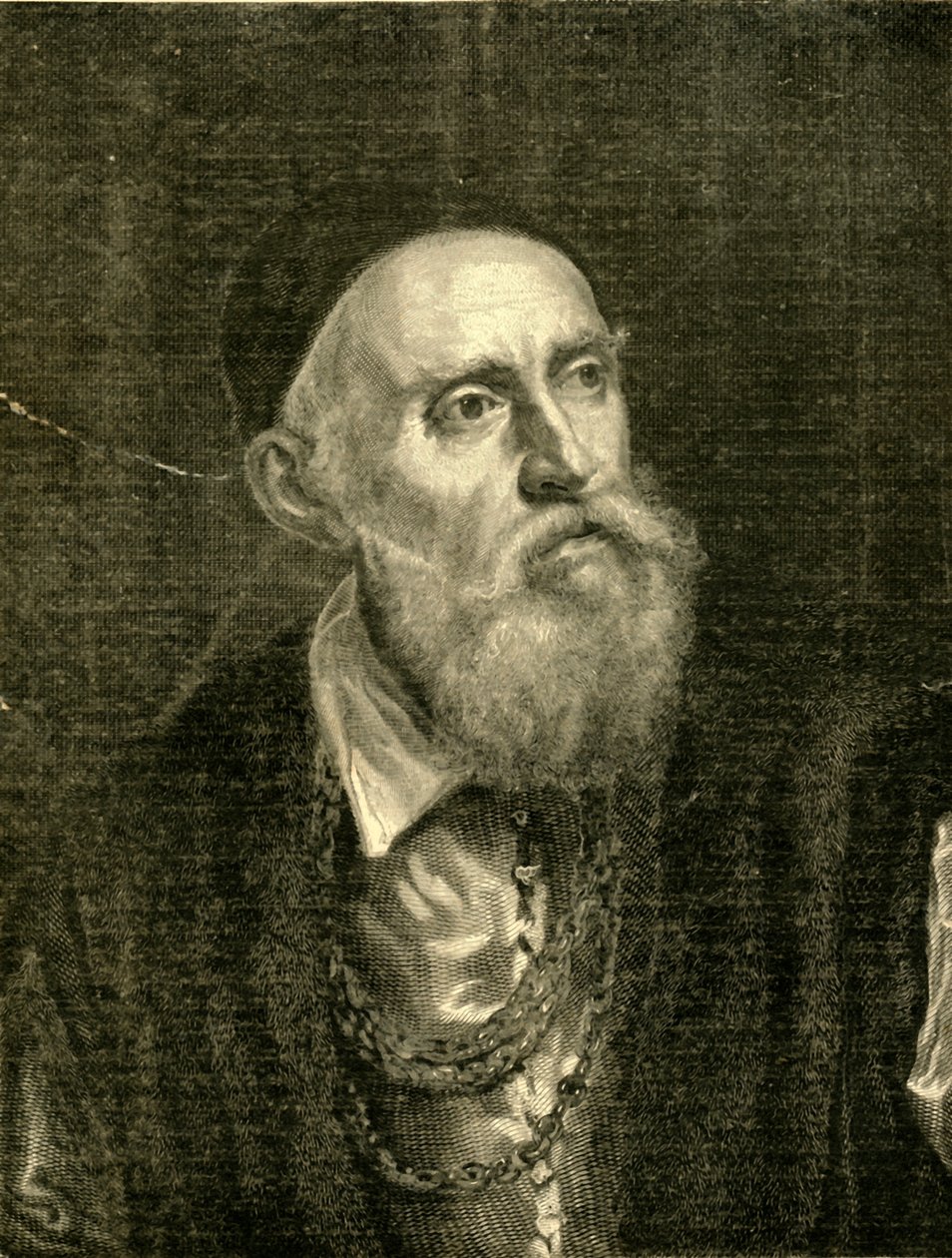 Titiaans portret van zichzelf, 1882 door Unbekannt