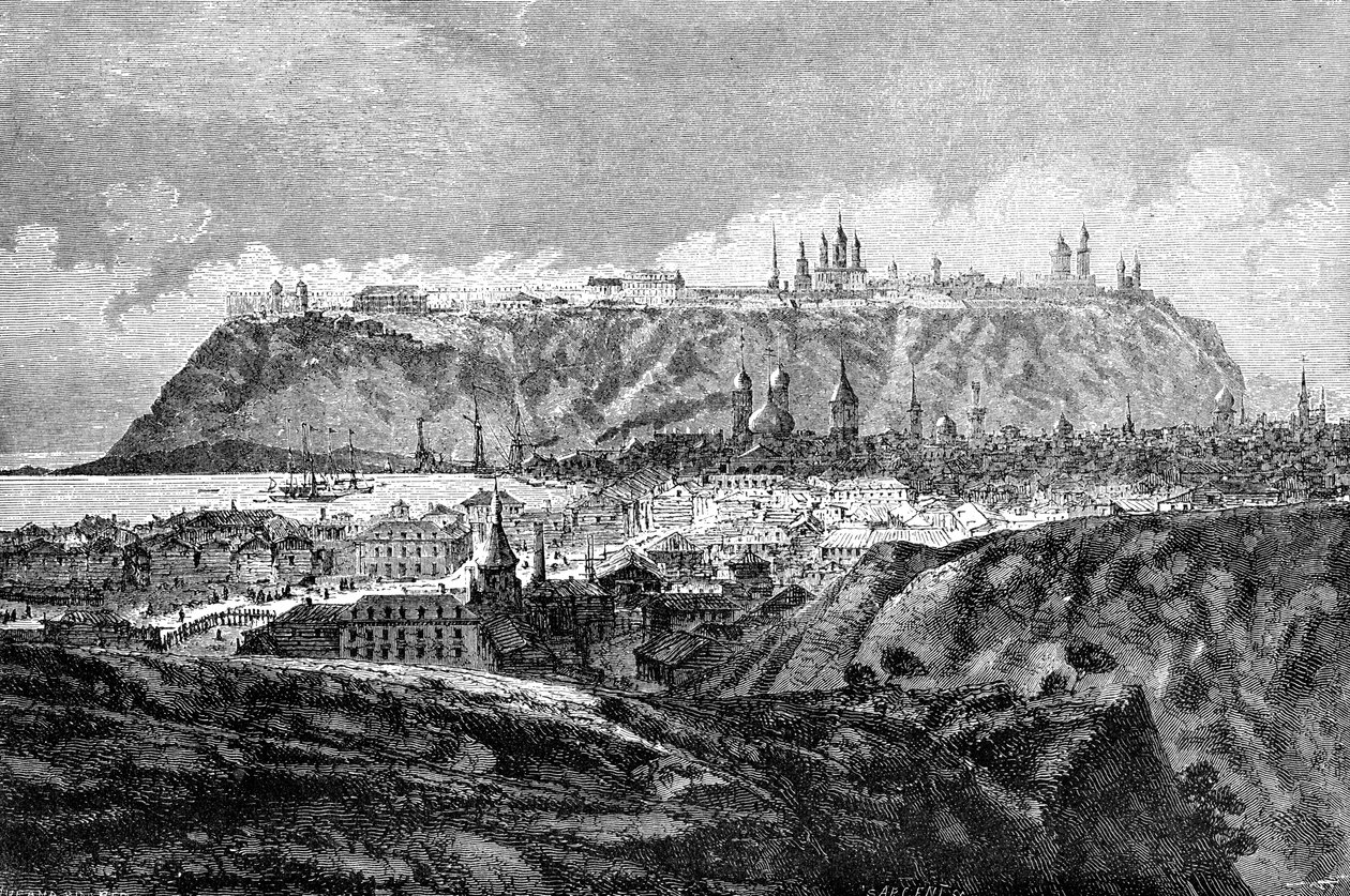 Tobolsk, Siberië, Rusland, 1895 door Unbekannt