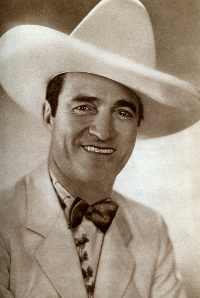 Tom Mix, Amerikaanse filmacteur, 1933 door Unbekannt
