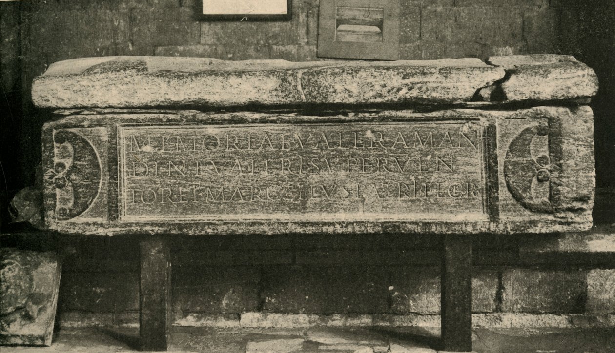 Graf van Valerius Amandinus Een Romeinse Generaal, 1908 door Unbekannt