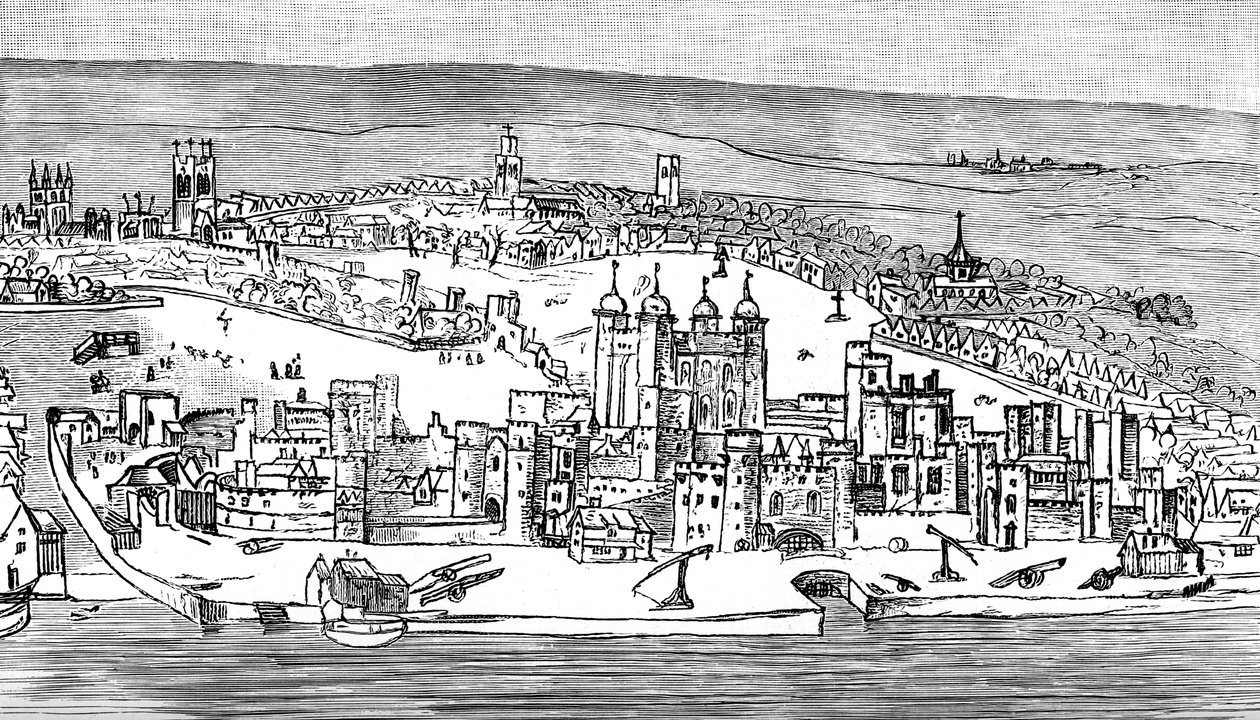 Tower of London, c1543, 1893 door Unbekannt