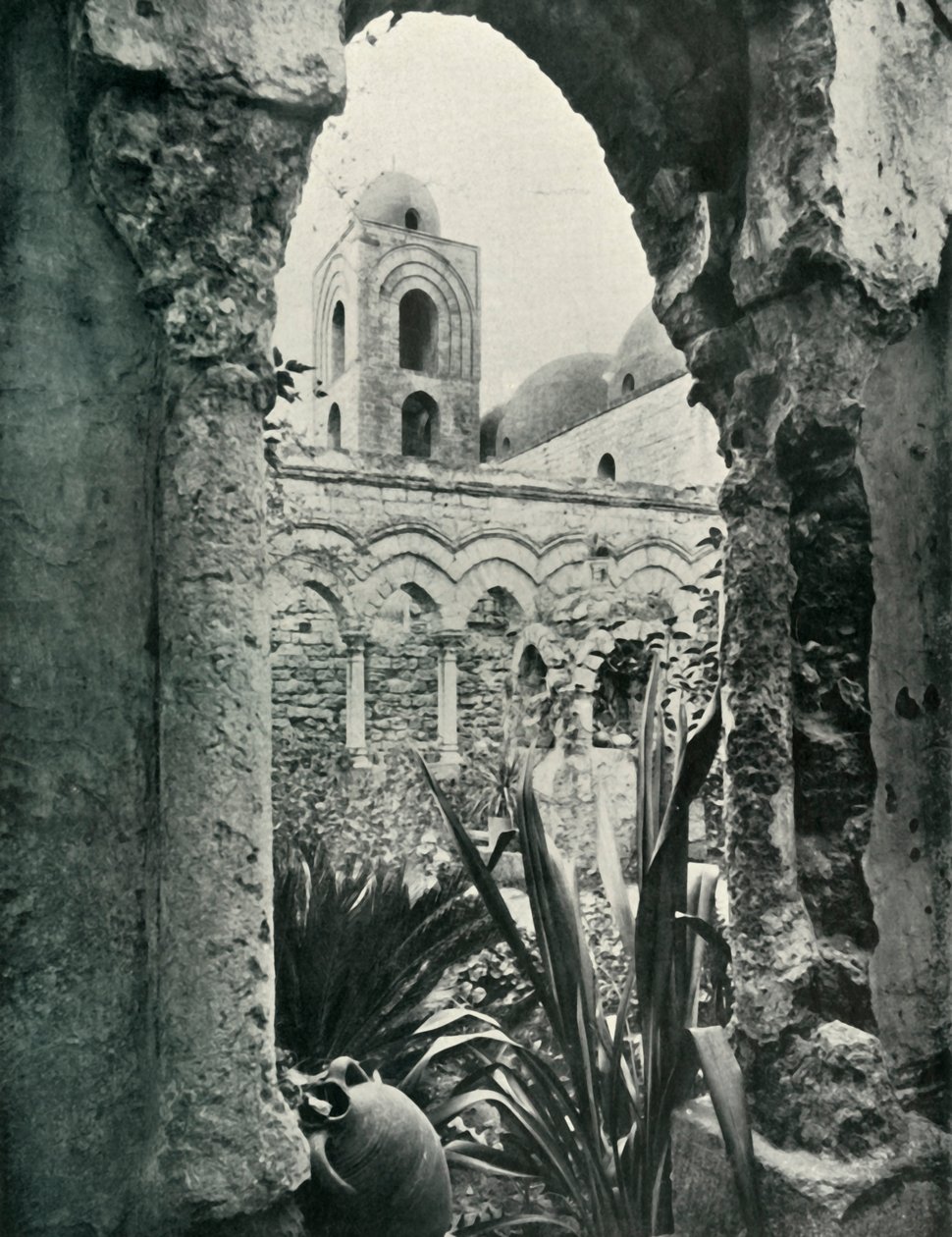 Toren van St Giovanni degli Eremiti, Palermo, 1906 door Unbekannt
