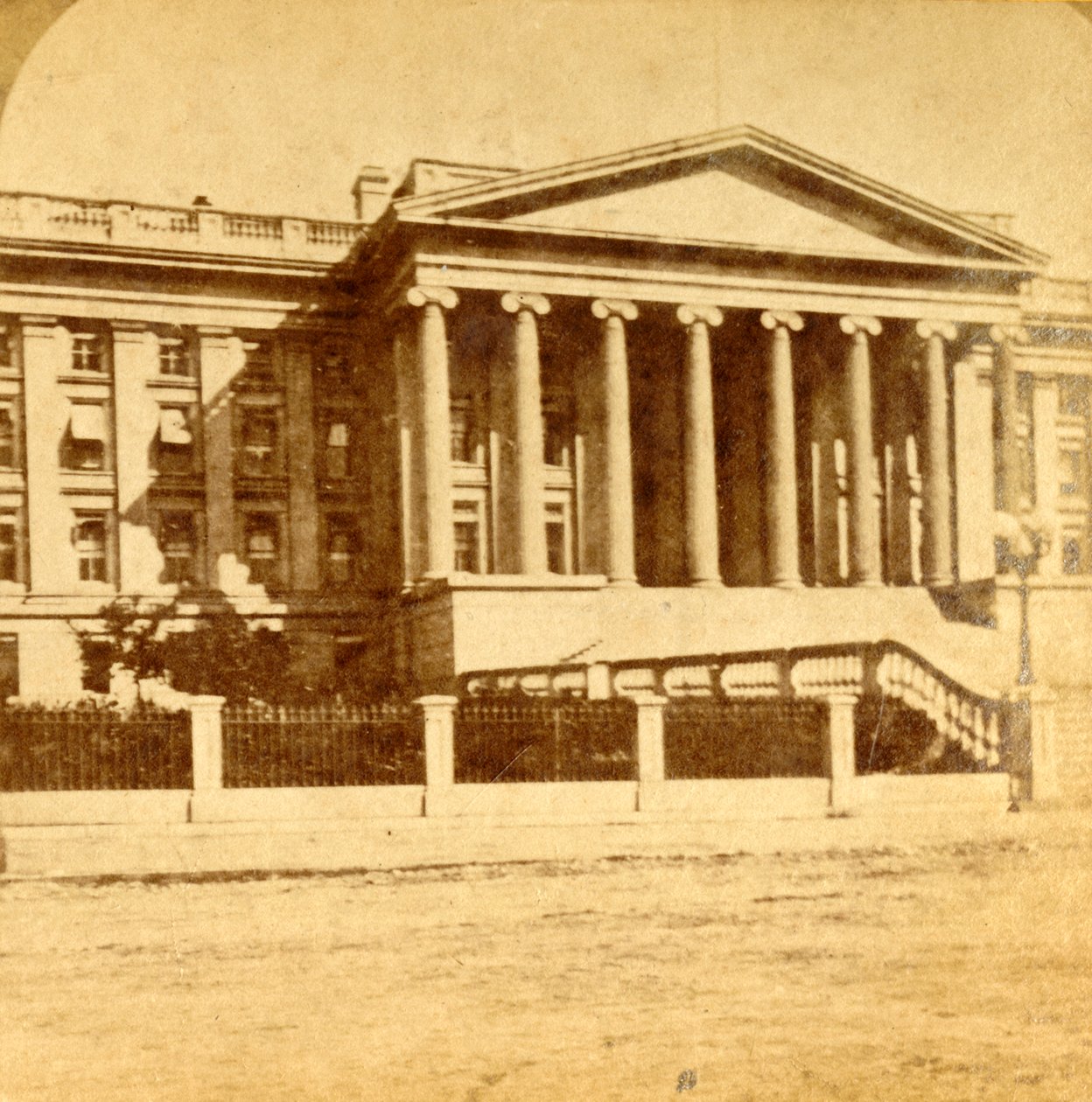 Ministerie van Financiën, Washington, D.C., ca. 1880s door Unbekannt