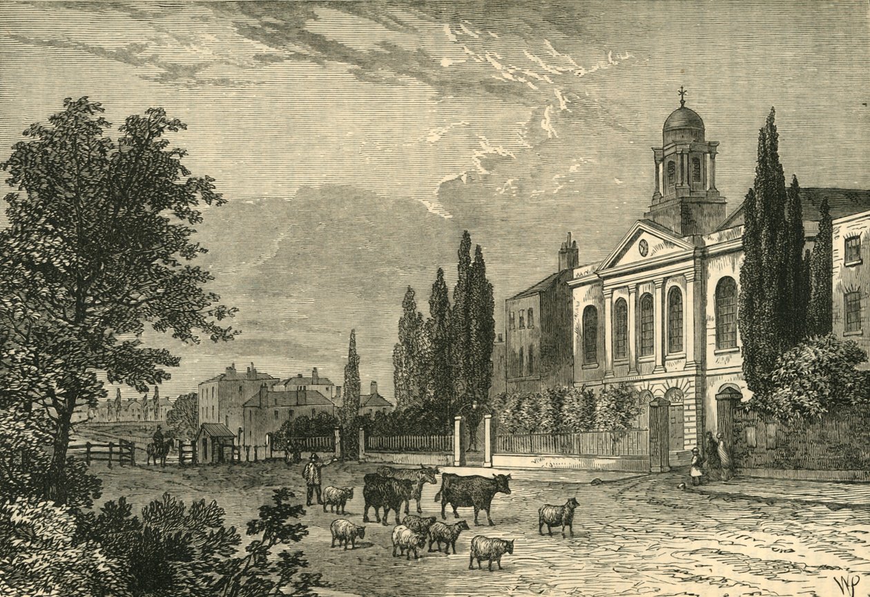 Tolweg in de Hampstead Road, en St. James