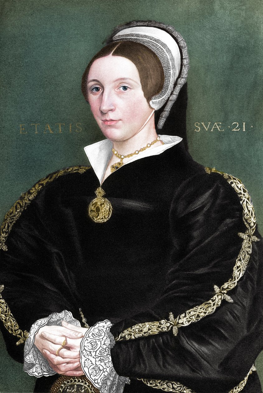 Onbekende vrouw vroeger gedacht Catherine Howard te zijn, 1902 door Unbekannt