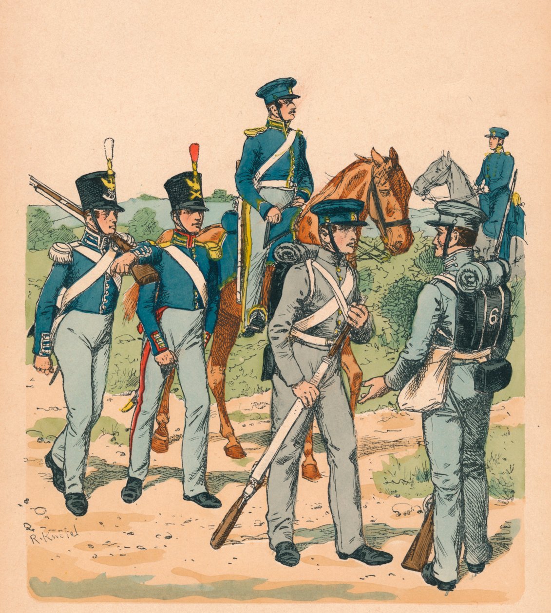 Verenigde Staten van Noord-Amerika, 1821-1835 door Unbekannt