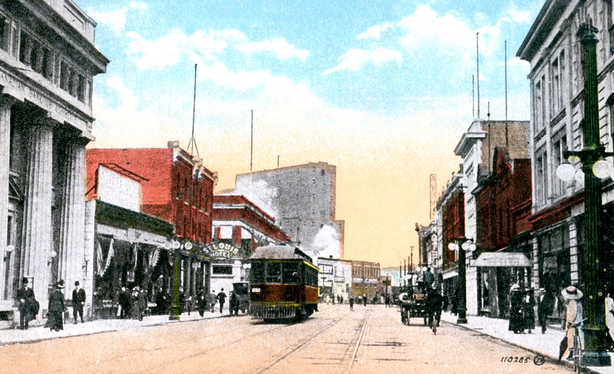 Victoria Avenue, Fort William Thunder Bay, Ontario, Canada, ca. 1900 door Unbekannt