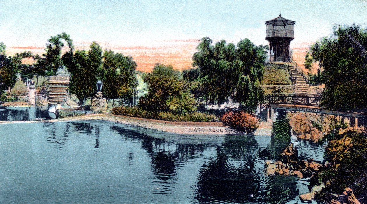 Villa Dolores, Lago Azul, Montevideo, Uruguay, c1900s door Unbekannt