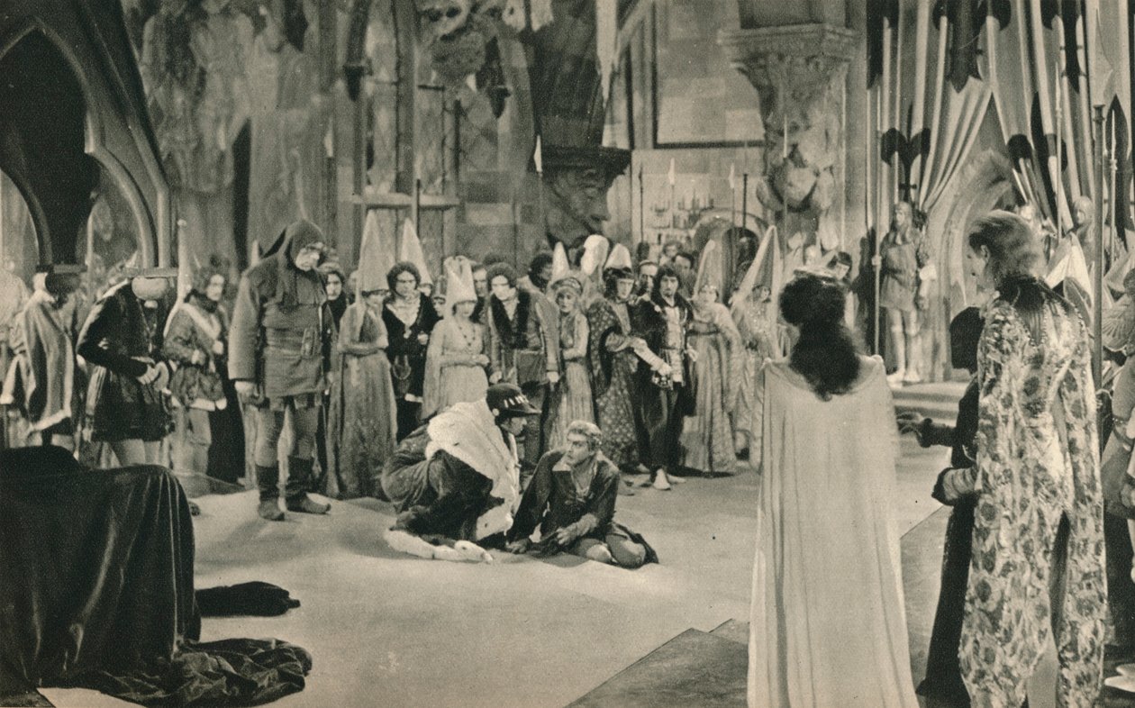Villon John Barrymore bedreigd met de dood door Lodewijk XI, 1927 door Unbekannt