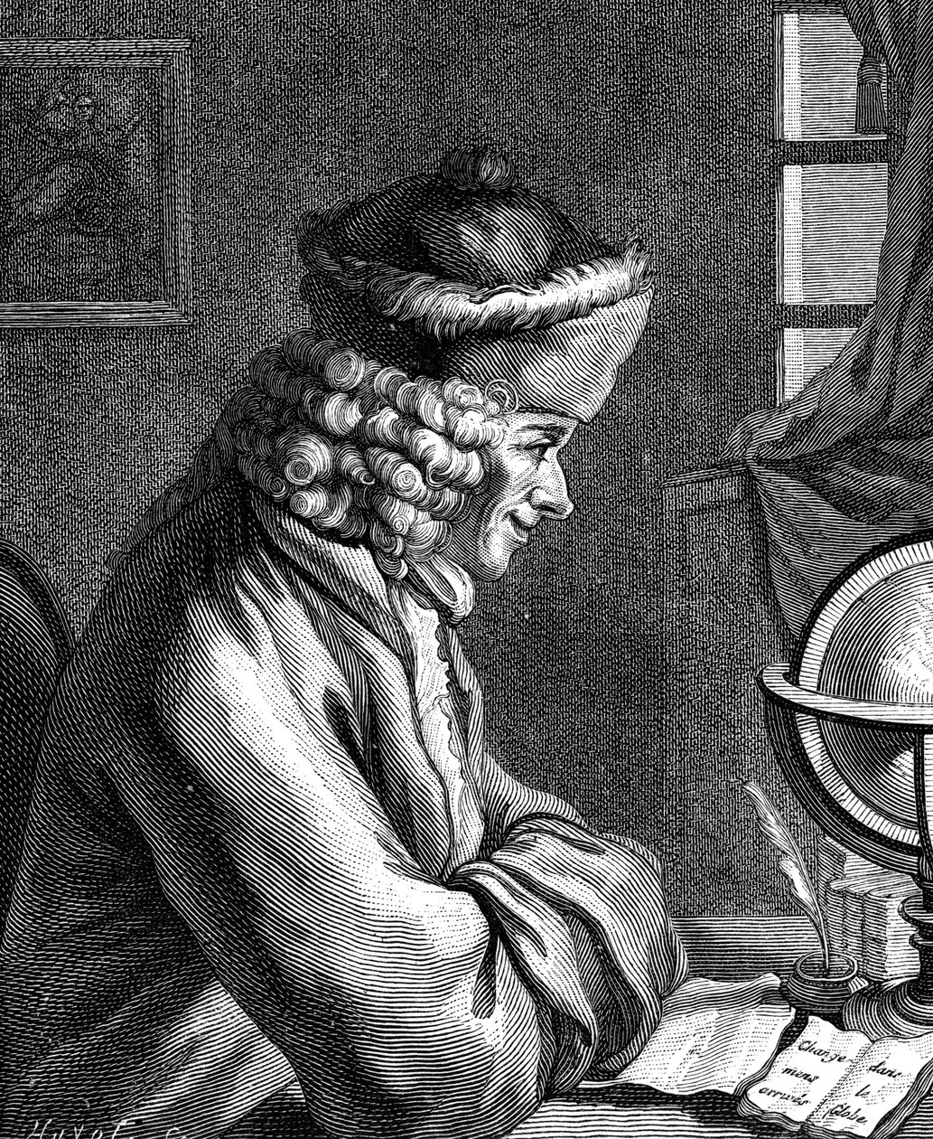 Voltaire, 18e-eeuwse Franse auteur, toneelschrijver, satiricus en letterkundige door Unbekannt