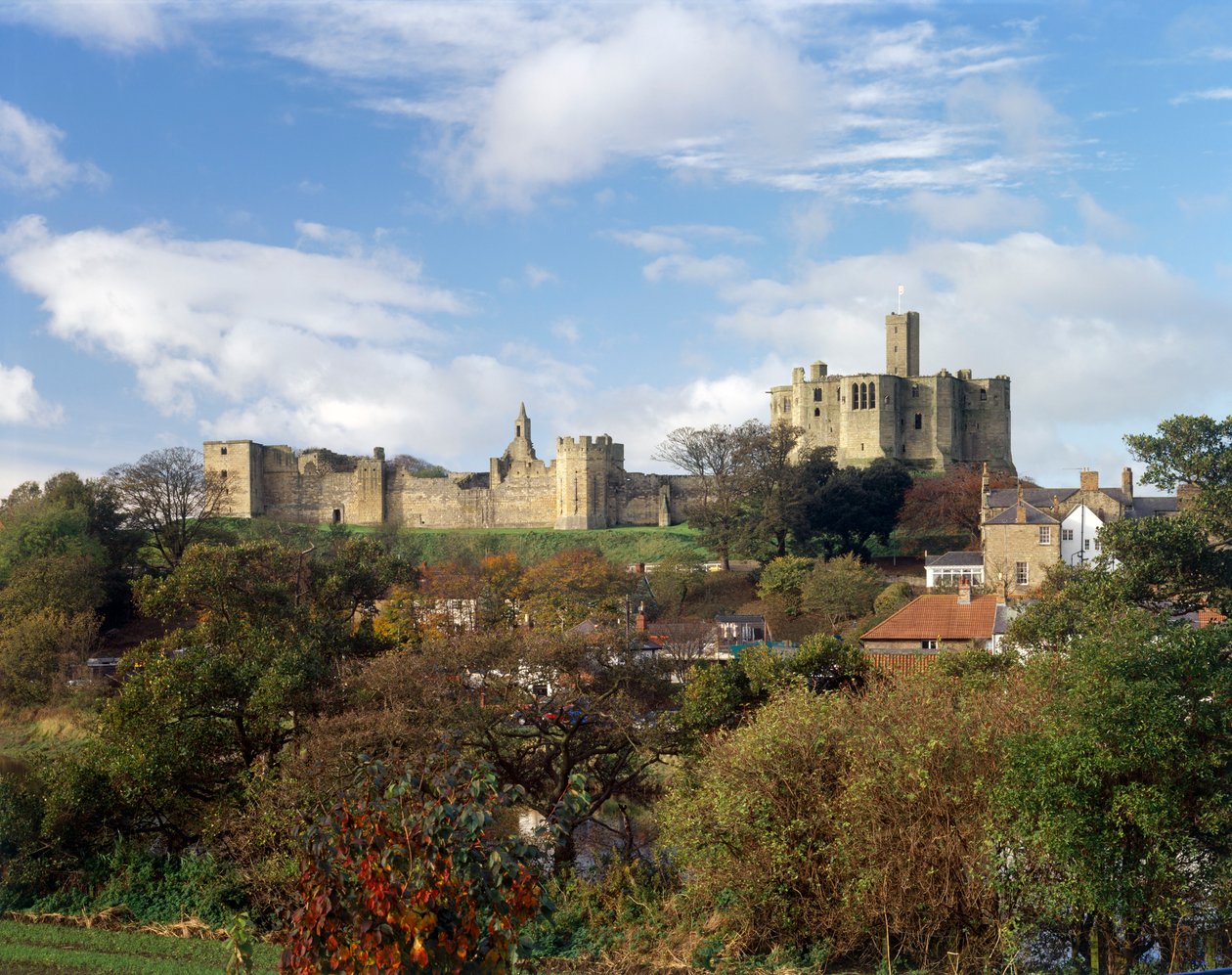 Kasteel Warkworth, c1990-2010 door Unbekannt