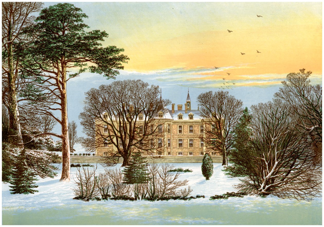 Warter Priory, nabij Pocklington, Yorkshire, huis van de familie Wilson door Unbekannt