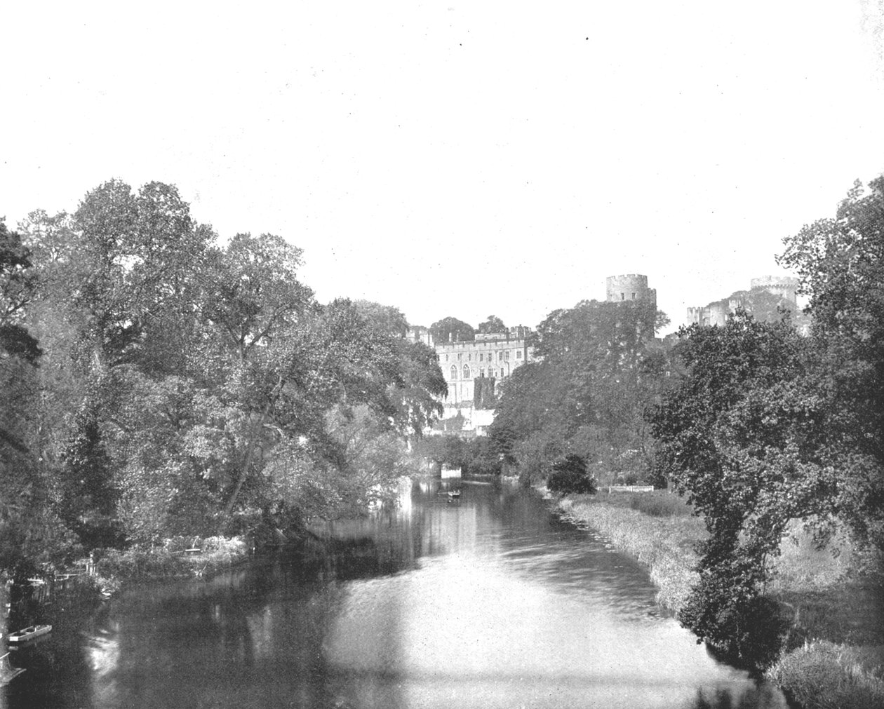 Warwick Castle, Warwickshire, 1894 door Unbekannt