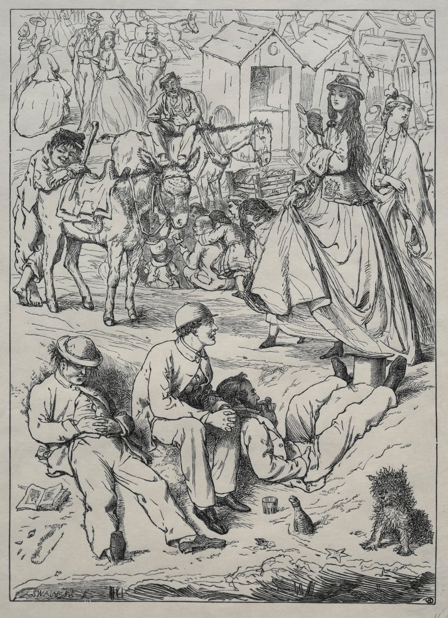 Wat we aan zee deden - Niets, 1862 door Unbekannt