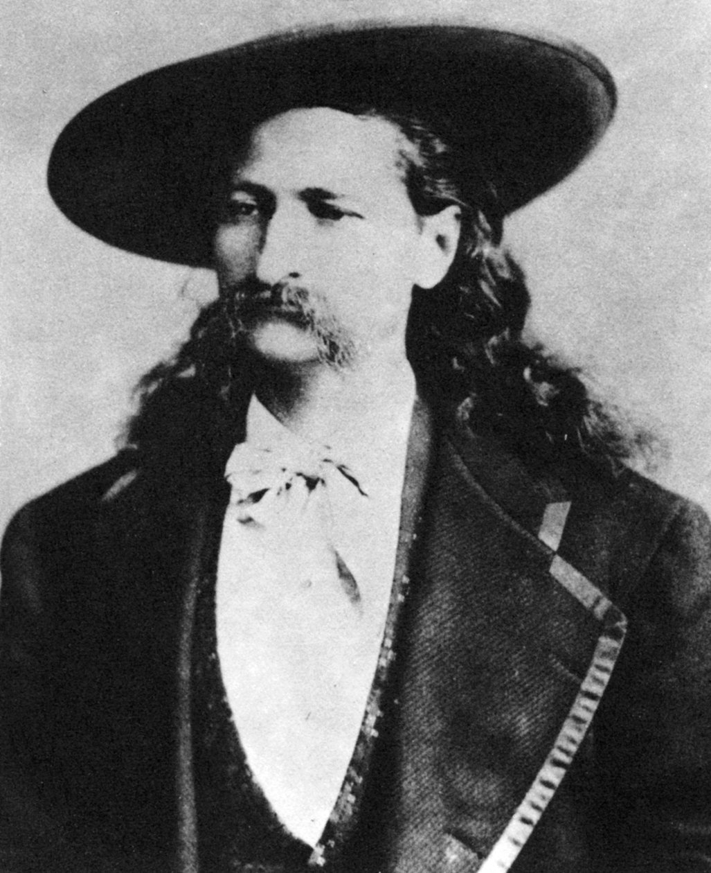Wild Bill Hickock, Amerikaanse verkenner en wetsdienaar, 1873 door Unbekannt