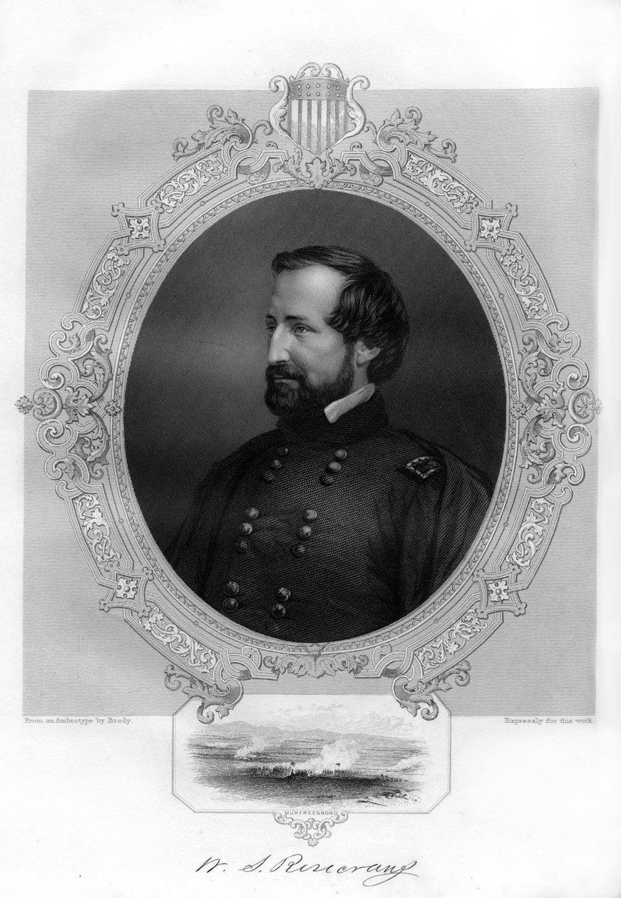 William Rosecrans, Unie-generaal tijdens de Amerikaanse Burgeroorlog, 1862-1867 door Unbekannt