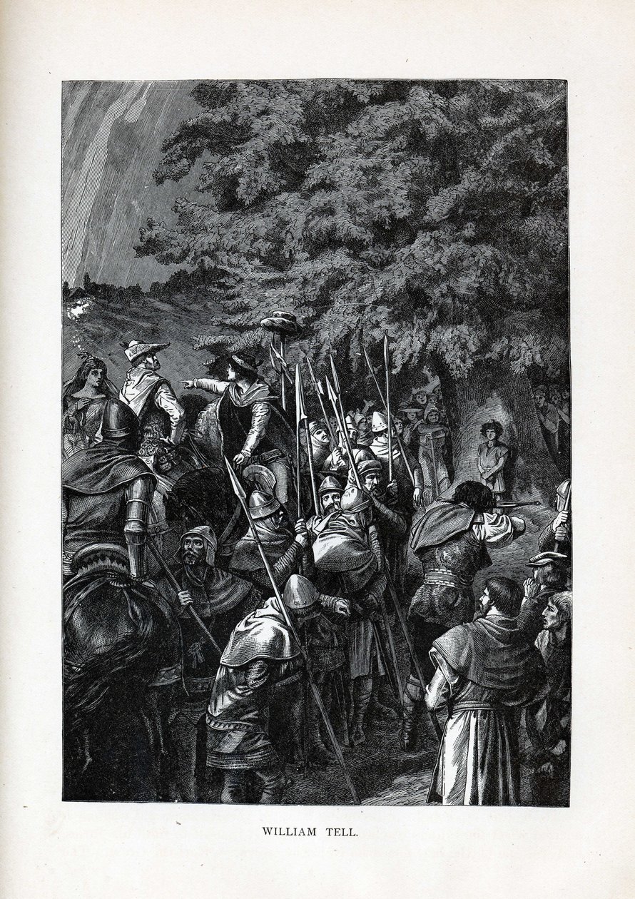 Wilhelm Tell, 1882 door Unbekannt