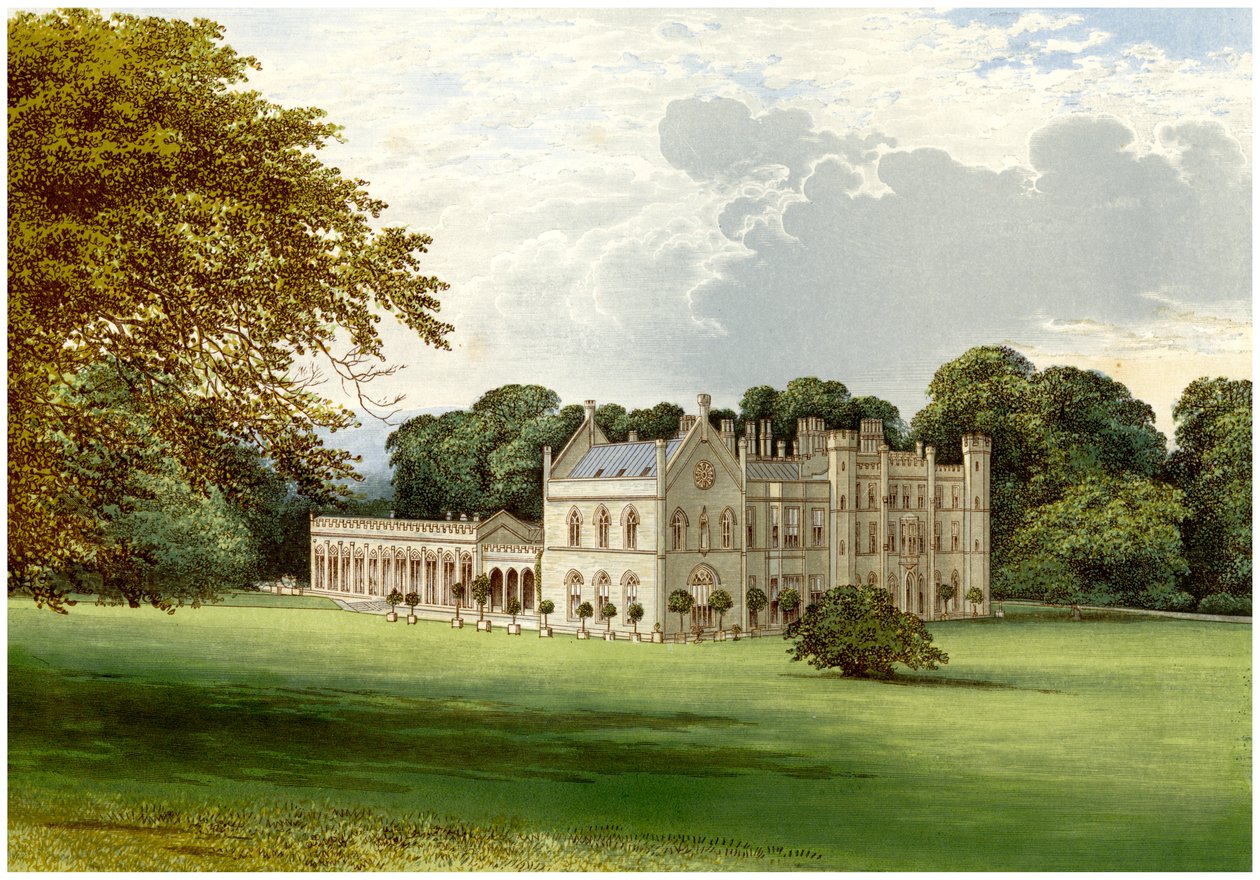 Wycombe Abbey, Buckinghamshire, huis van Lord Carrington, ca. 1880 door Unbekannt