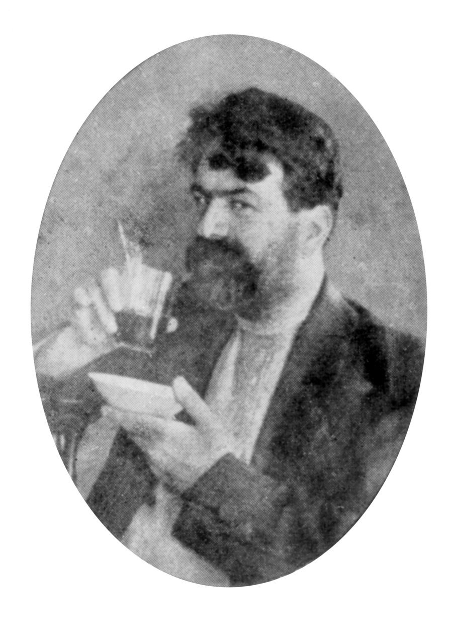 Yakov Yurovsky, hoofdbeul van Tsaar Nicolaas II en zijn familie, 1926 door Unbekannt