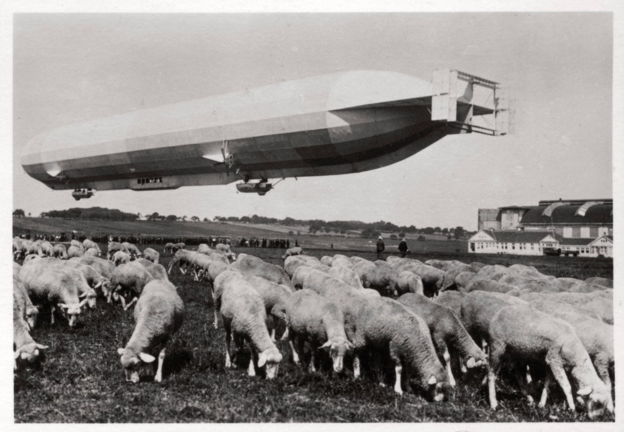 Zeppelin LZ8 Deutschland II, Schwaben, Duitsland, 1911 1933 door Unbekannt