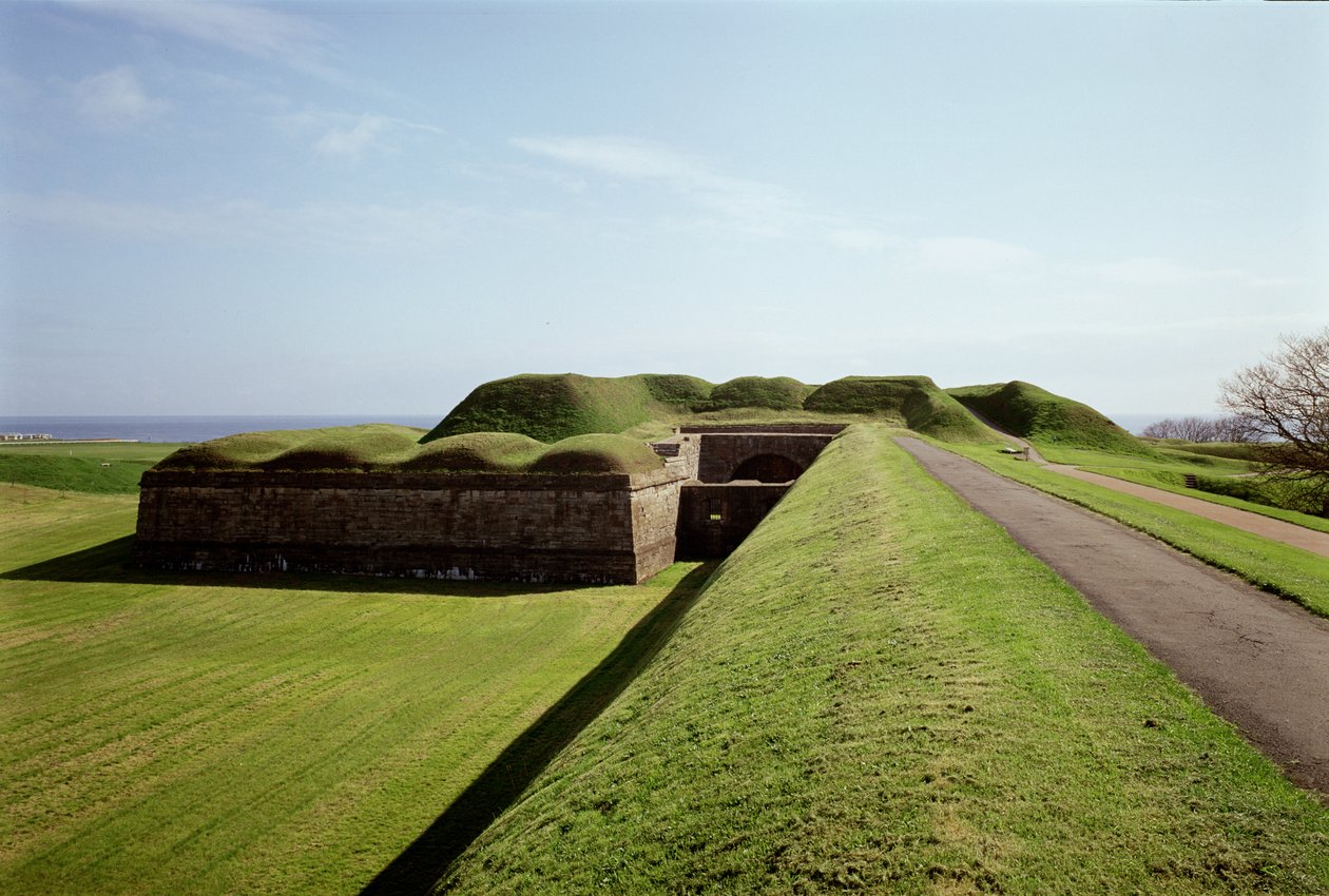 Berwick on Tweed, de grens tussen Engeland en Schotland door Unbekannt Unbekannt