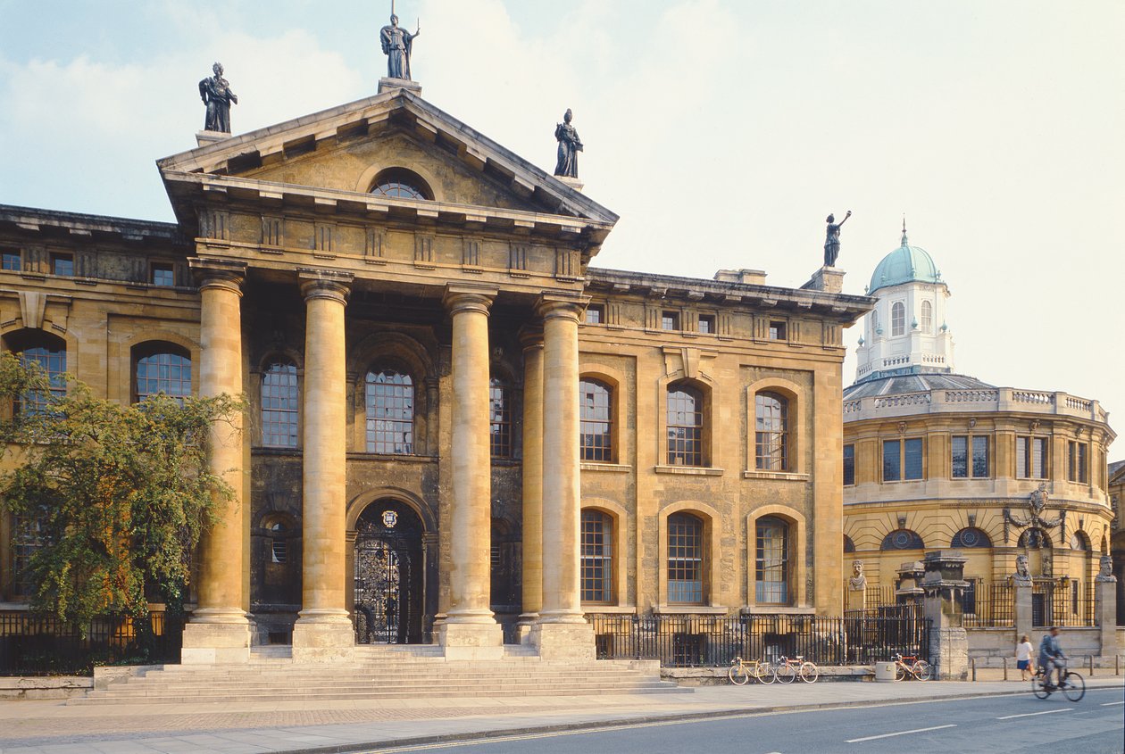 Clarendon Gebouw, Oxford door Unbekannt Unbekannt
