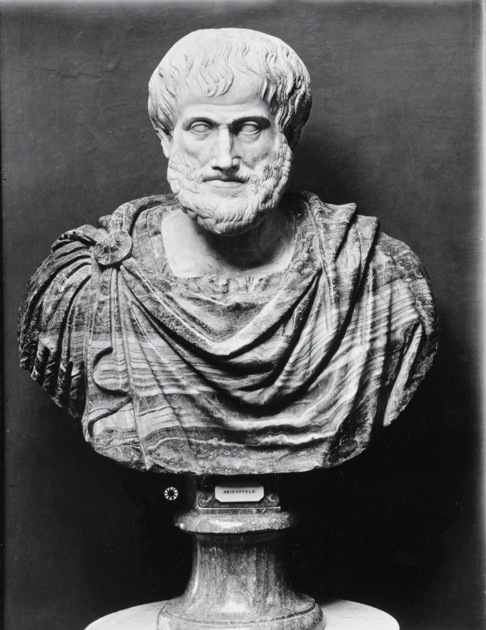 Buste van Aristoteles door Unbekannt Unbekannt