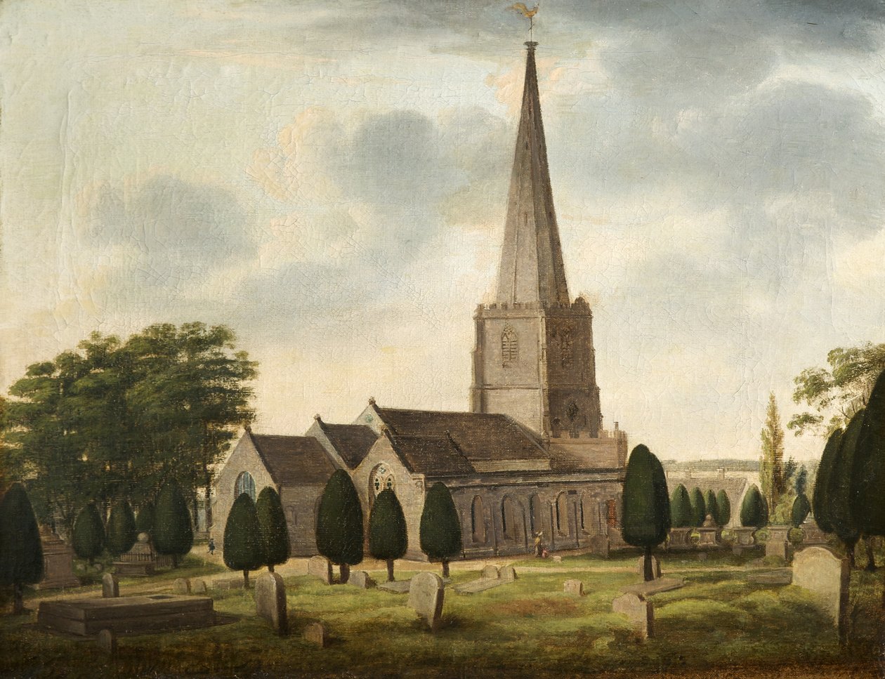 Painswick Church, Gloucestershire door Unbekannt Unbekannt