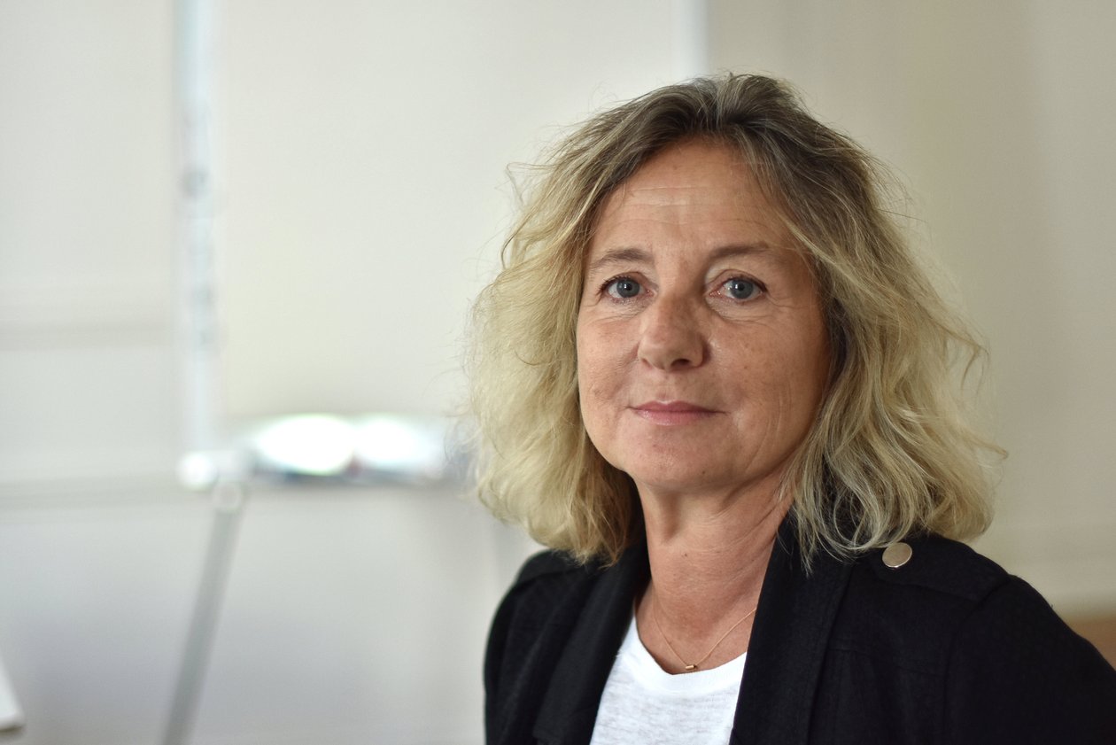 Portret Jeanne Siaud-Facchin door Unbekannt Unbekannt