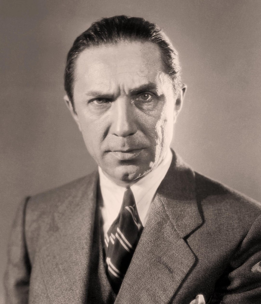 Portret van Bela Lugosi, ca. 1930 door Unbekannt Unbekannt