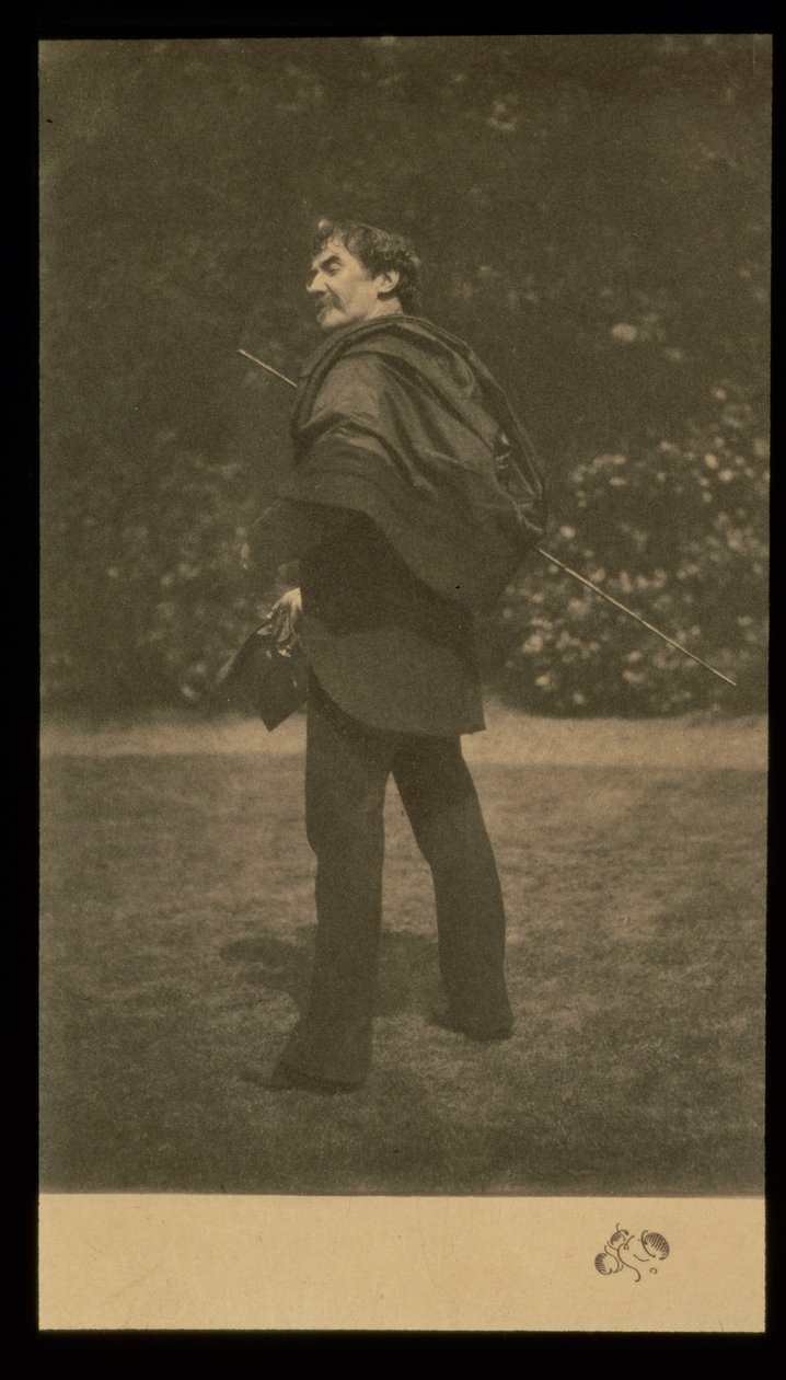 Portretfoto van James Abbott McNeill Whistler door Unbekannt Unbekannt