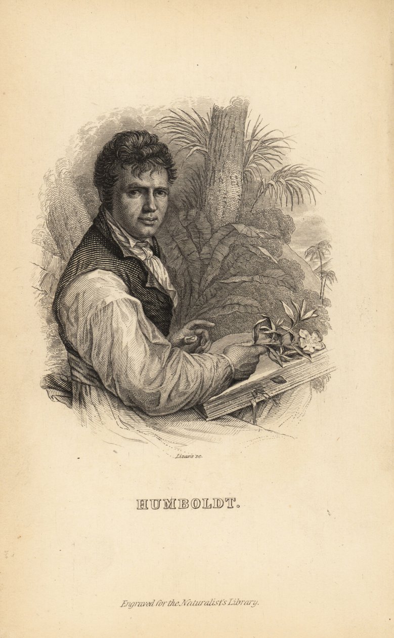 Alexander von Humboldt, Duitse ontdekkingsreiziger, natuuronderzoeker en botanicus door Unbekannt