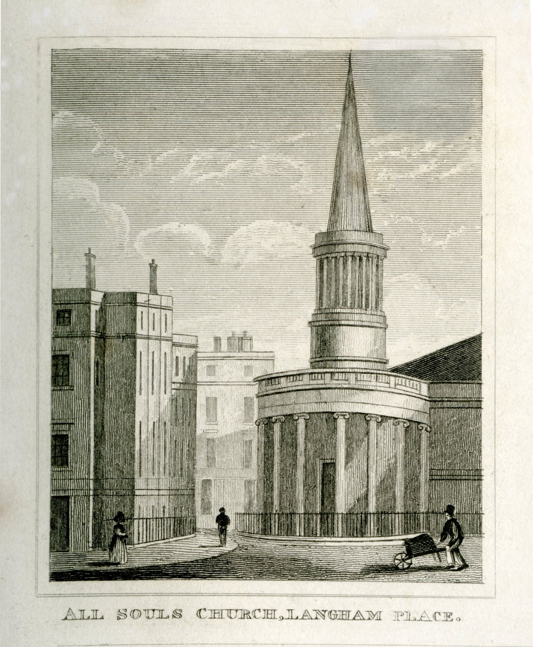 All Souls Kerk, Langham Place door Unbekannt
