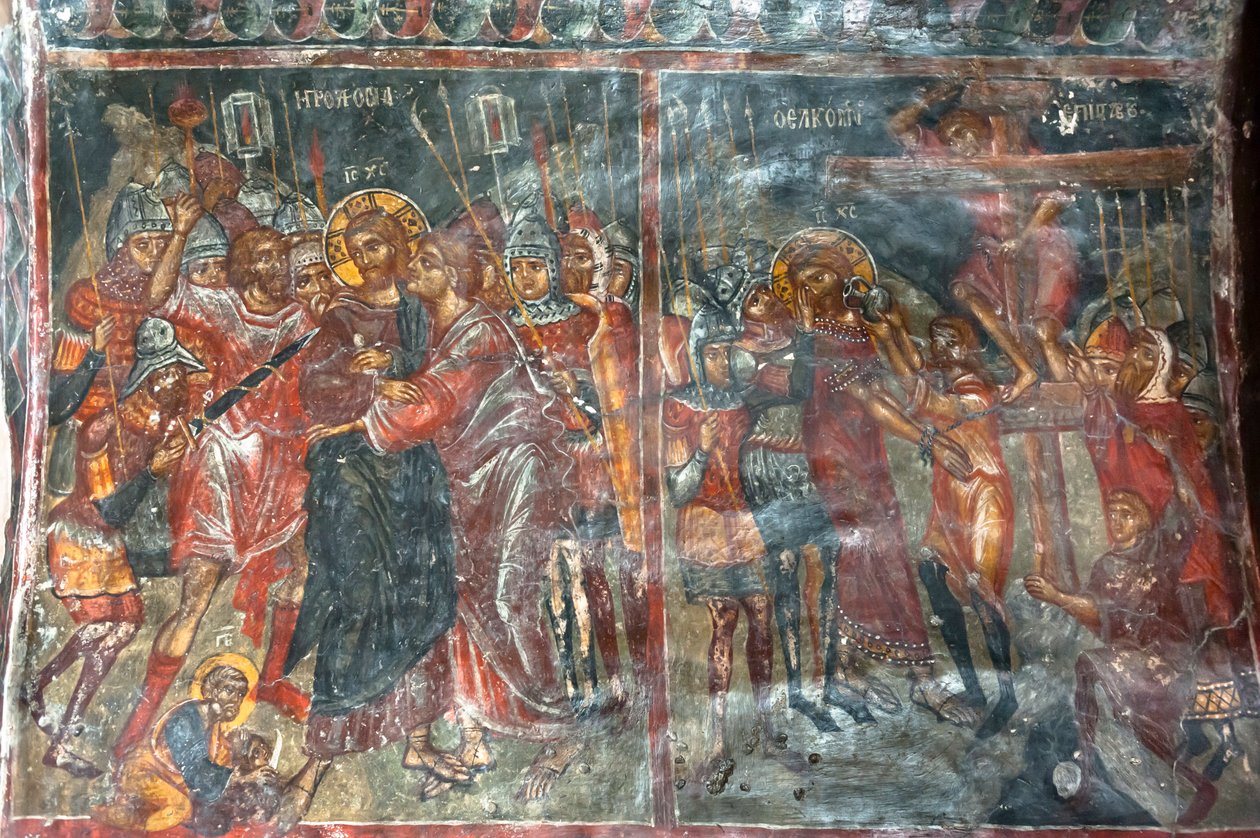 Oude fresco