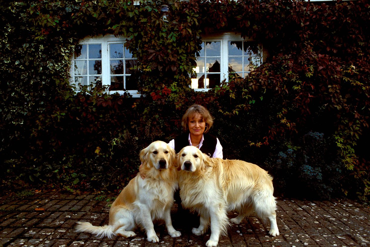 Babe Walters in haar huis in Dorchester (Dorset, Engeland) in oktober 2004 door Unbekannt
