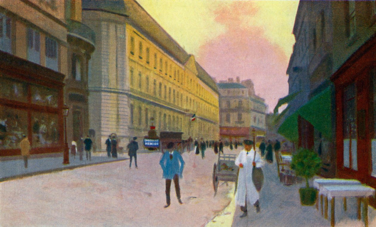 Banque de France, Parijs, Frankrijk door Unbekannter Künstler