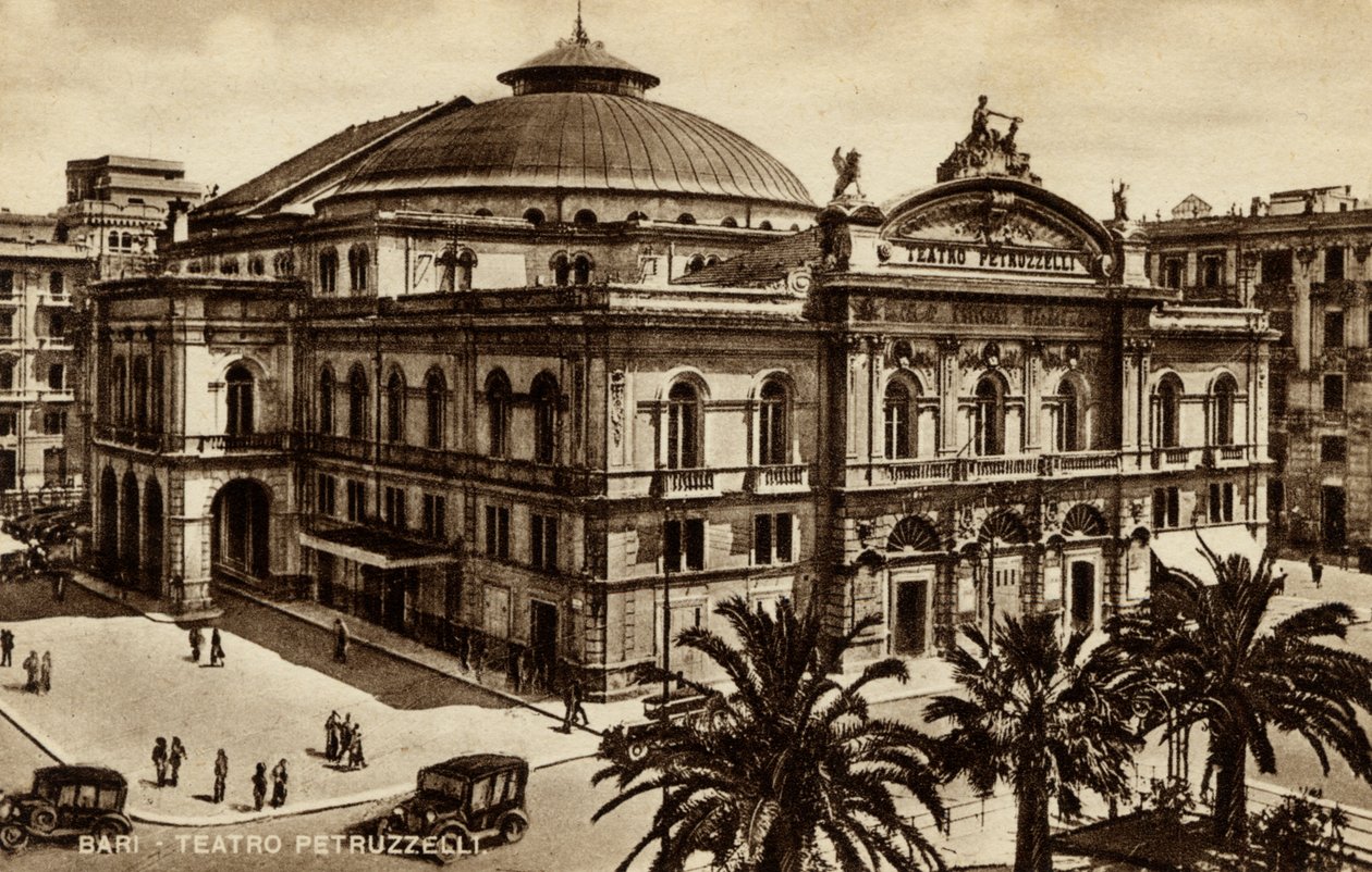 Bari Petruzelli theater Guiseppe door Unbekannter Künstler