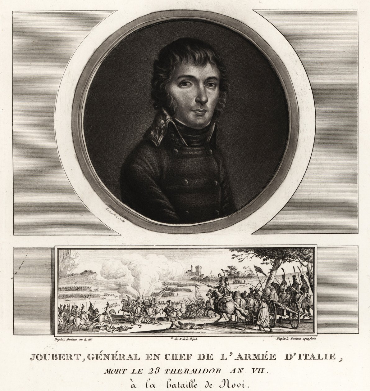 Barthelemy Catherine Joubert, opperbevelhebber van het leger van Italië door Unbekannt
