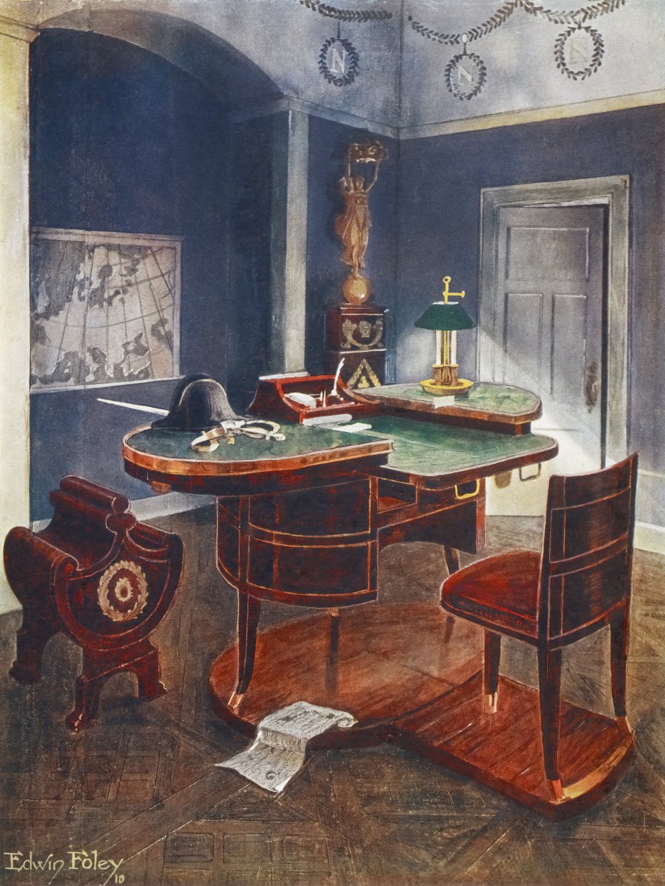 Campagnekantoor van Napoleon, Château de Malmaison door Alec Hunter