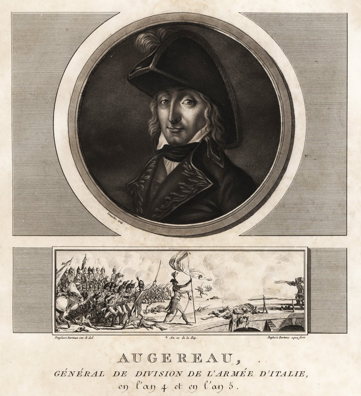 Charles Pierre Francois Augereau door Unbekannt