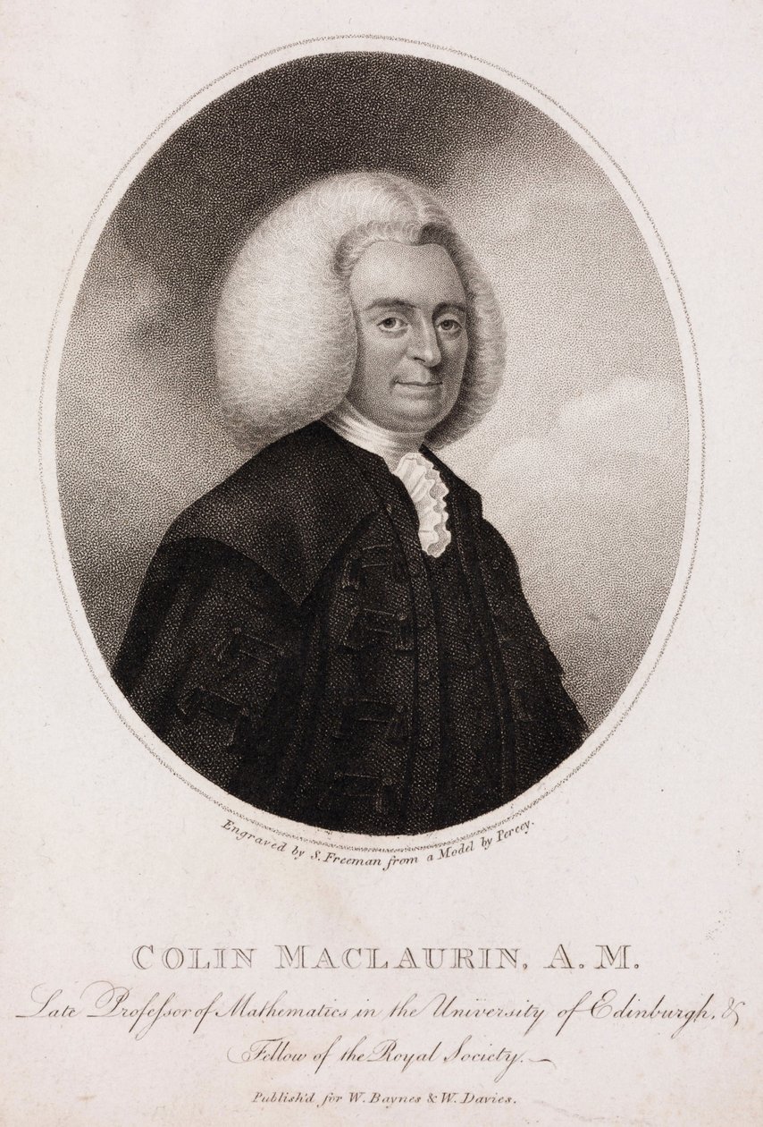 Colin MacLaurin, Schotse wiskundige en natuurkundige, ca. 1740s door Unbekannt