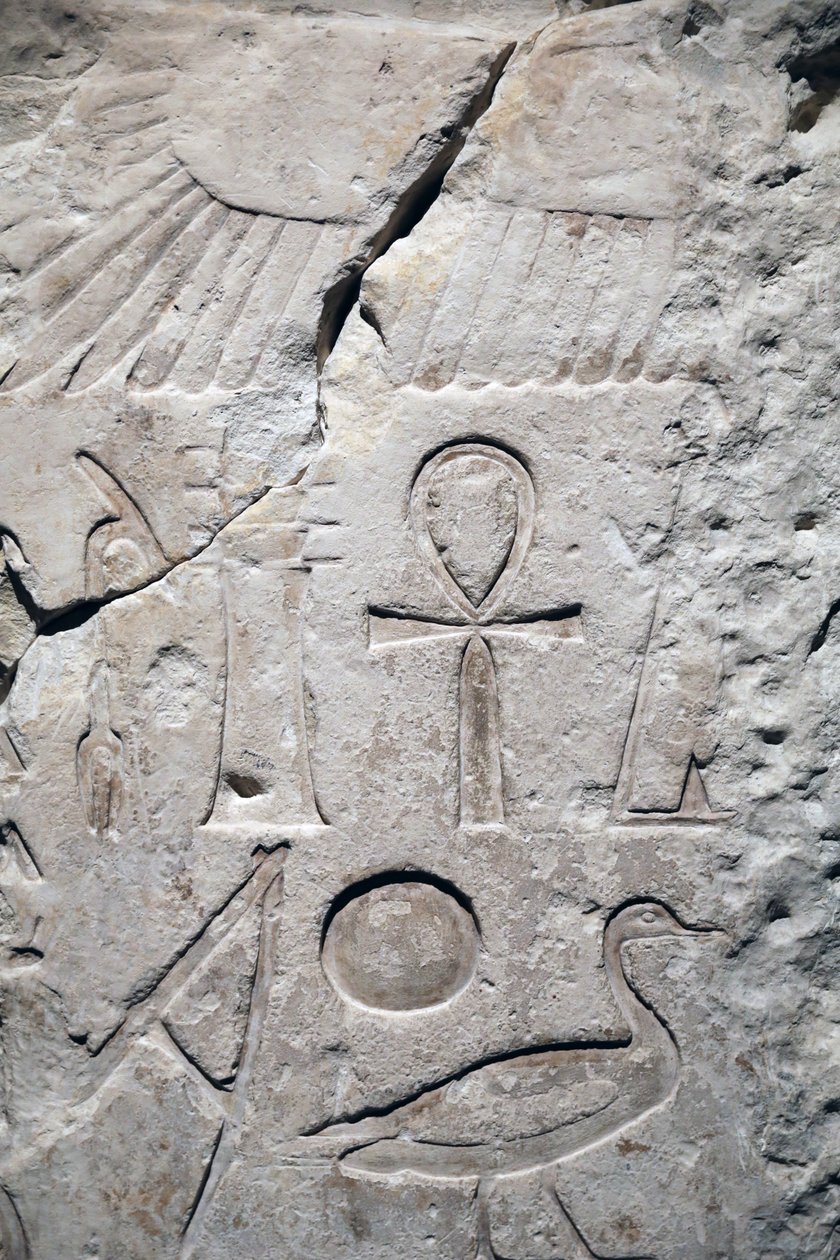 Coptos, fragment van Sesostris I