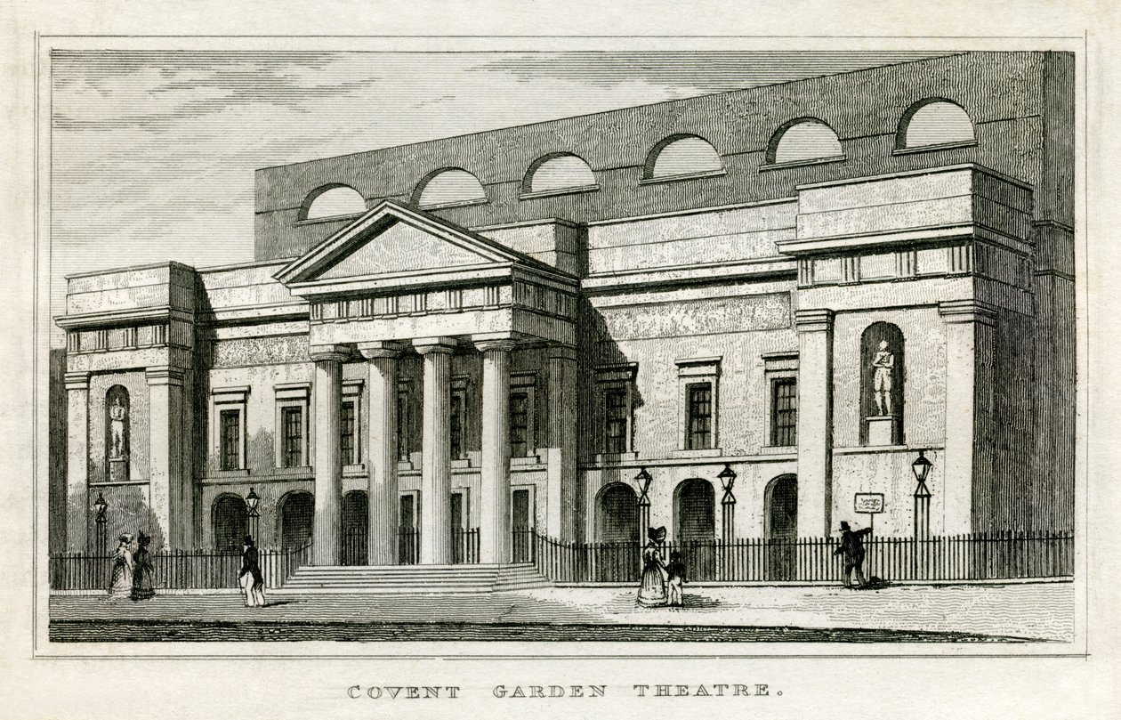 Covent Garden Theater door Unbekannt
